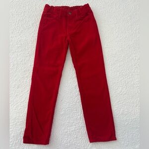 H&M Women's Bold Red Straight Leg Jeans